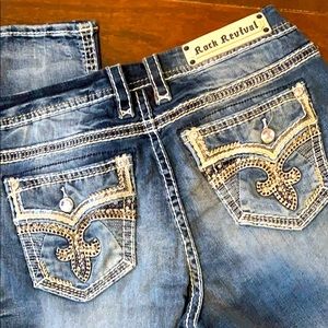 Rock Revival Rima Easy Skinny Jeans size 31